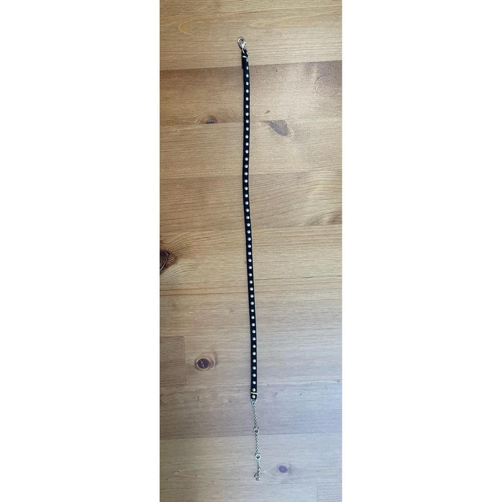 Black and Gold Choker